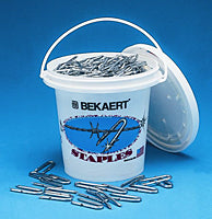 Bekaert Double Barbed Galvanized - Fence Staples