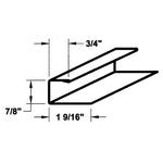 10' J Channel with Hem