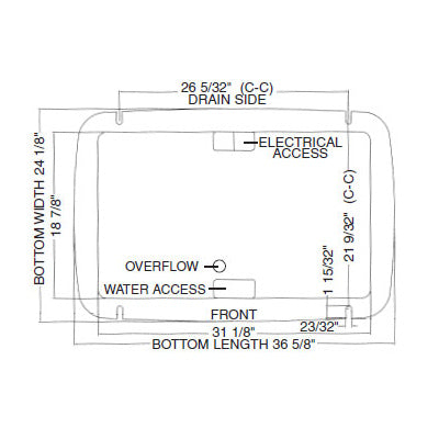 MP025E Electric Stall Automatic Waterer