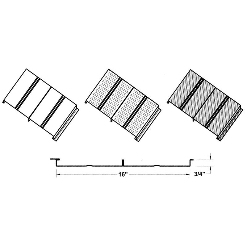 48342 Aluminum Soffit Perforated